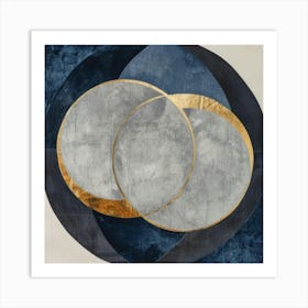 Moon Phases Art Print