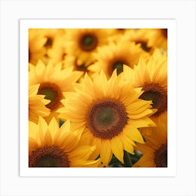 Sunflowers 1 Art Print