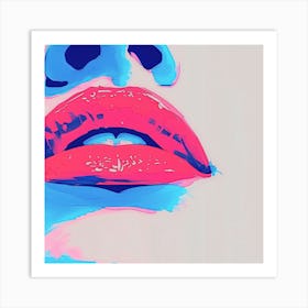 Sexy Lips Art Print