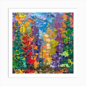 Autumn Forest 19 Art Print