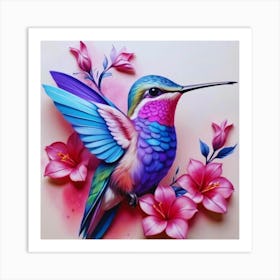 Hummingbird 2 Art Print