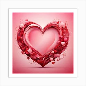 Valentine romantic 1 Art Print