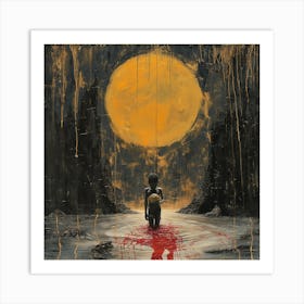 There is no greater calamity than being consumed by greed Art Print