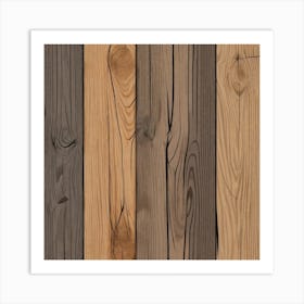 Wood Planks 19 Art Print