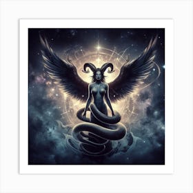 Demon Goddess 1 Art Print