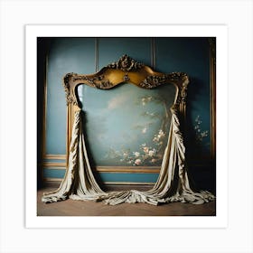 Room With A Mirror Art Print