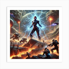 Episode 3 Elemental War Art Print