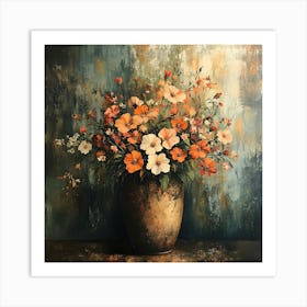 Winter Flowers 11 Art Print