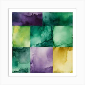 Watercolor Background 1 Art Print