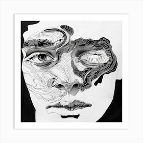 Portrait Of A Man 20 Art Print