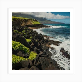 Default Dragons Teeth Maui Art 1 Art Print