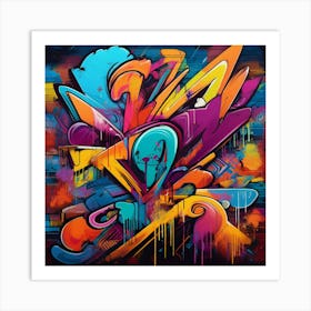 Graffiti Art 15 Art Print