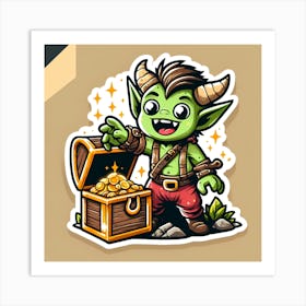 Troll Art Print