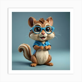 Chipmunk 29 Art Print