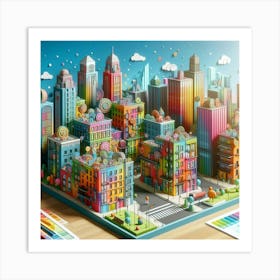 Cityscape Art Print