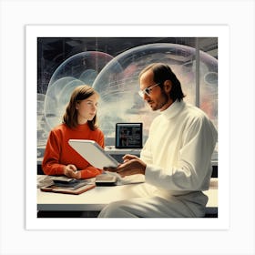 Steve Jobs 98 Art Print