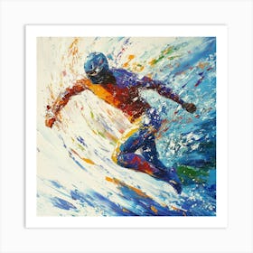 Surfer Art 1 Art Print