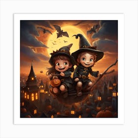 Halloween Collection By Csaba Fikker 46 Art Print