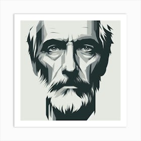 Portrait Of A Man 1 Art Print