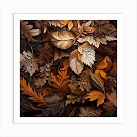 Autumn Leaves 4 Art Print