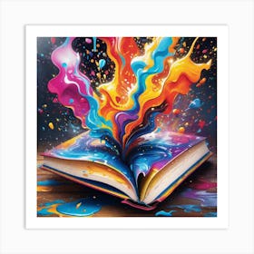 Open Book 4 Art Print