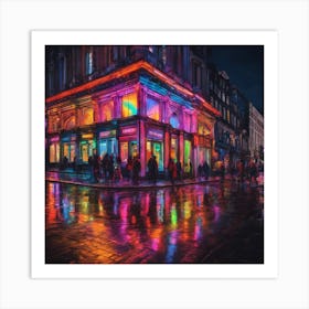 Night In London 1 Art Print