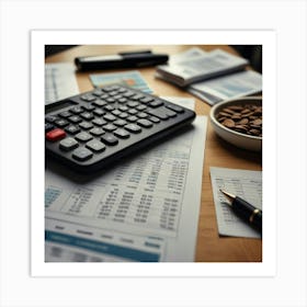 Pictures Of Financial Accounting 1 Art Print