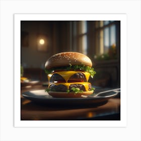 Burger 34 Art Print