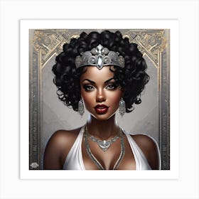 Silver Queen Art Print