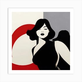 Sexy Woman Art Print