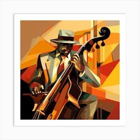Jazz Musician 58 Art Print