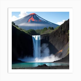 Fiji Waterfall Art Print