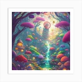 Fairytale Forest Art Print