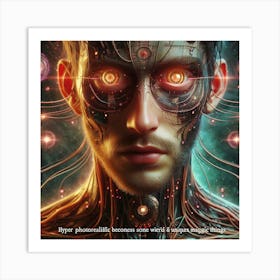 Cyborg 6 Art Print