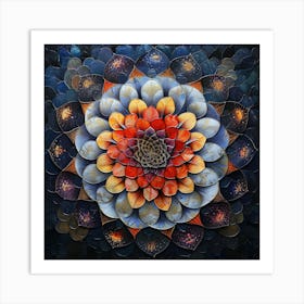 Mandala 16 Art Print