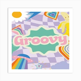 Groovy 1 Art Print