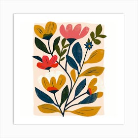 Floral Print 13 Art Print