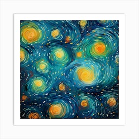 Starry Night 4 Art Print