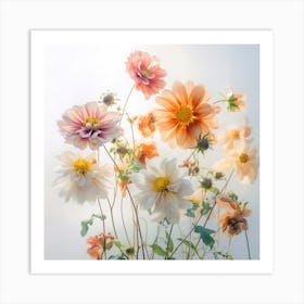 Flowers 24 Art Print