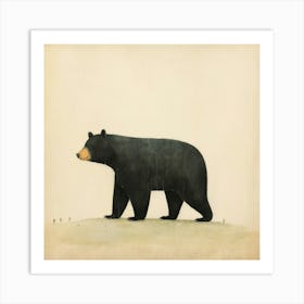 Black Bear Art Print