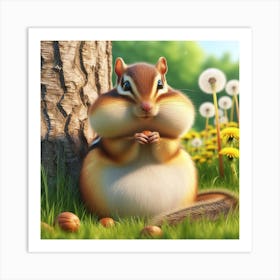 Chipmunk 2 Art Print