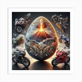 Easter Egg 4 Art Print