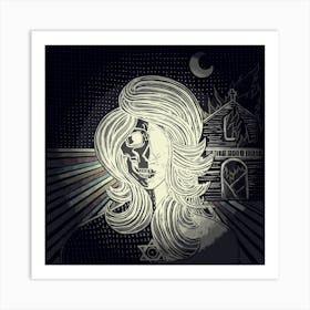 death becomes her. Art Print