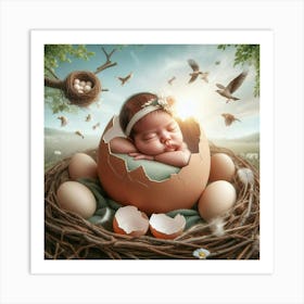 Sweet baby 2 Art Print