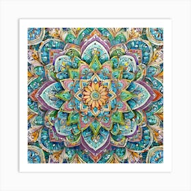 Mandala 4 Art Print