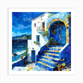 Seaside Near Me - Seaside Chateau Art Print