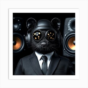 Rat In A Suit Art Print