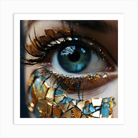 Diamond Eye Art Print