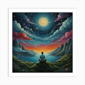 Meditation Art Print