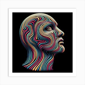 Head Of A Man Art Print